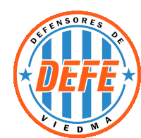 a logo for defensores de defe viedma is shown