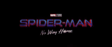 the logo for spider-man no way home , which is being released by marvel studios .