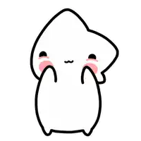 a drawing of a cartoon character with a sad face