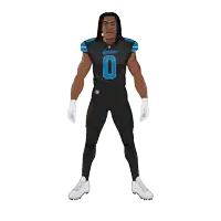 a lion 's player with the number 0 on his uniform