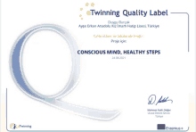 a certificate that says twinning quality label on it