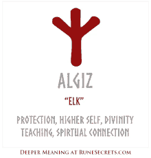 a poster with a red symbol and the words " algis " on it