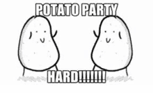 Potato Party Meme