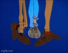 a blue background with the words my three sons