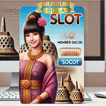 a woman with a flower in her hair is on the cover of a museum bola slot