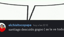 a screenshot of a tweet by elchisitocopapa