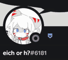 a picture of a cartoon character with the words eich or h? # 6181 below it