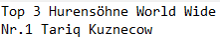 top 3 hurensohne world wide nr.1 tarig kuznecow