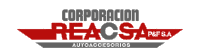 a logo for corporacion reacta autoaccesorios