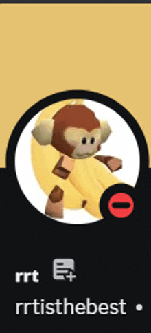 a picture of a monkey with a banana on his back