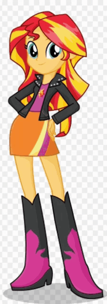 sunset shimmer from my little pony equestria girls