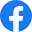 the facebook logo is a blue circle with a white f in it .