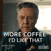 an ad for the outlaws on prime video