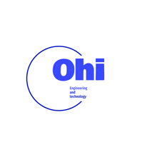 a logo for ohi engineering and technology is shown