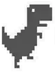 a pixel art drawing of a dinosaur with a white background .