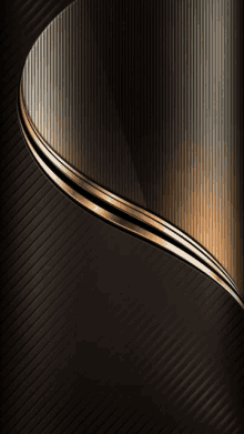 a dark background with a gold stripe on the right