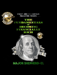 a book cover titled the fundamentals of becoming financially rich