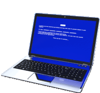 a laptop has a blue screen that says a problem has been detected and windows has been altered to prevent damage to your computer