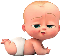 a baby in a diaper is laying on its stomach