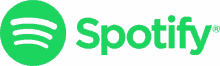 a green spotify logo with a white circle around it