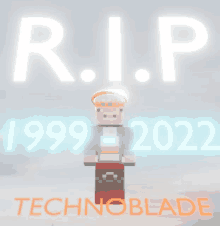 a poster that says r.i.p 1999-2022