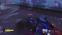 a screenshot of a video game shows a nerf rifle