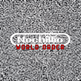 a black and white image with the words nochillo world order