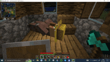 a screenshot of a video game called minecraft with a time of 11:49 on the screen