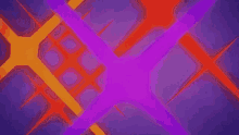 a purple and orange abstract background with a purple glowing object in the middle .