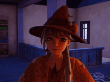 a computer generated image of a person in a room with a window