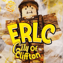 a poster for erlc city of clifton shows a soldier