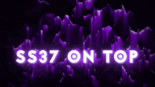 a purple background with the words ss37 on top in white letters