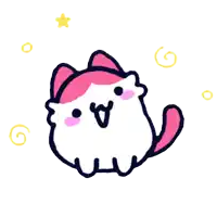 a drawing of a cat with the letter a on it 's face