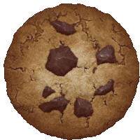 a close up of a chocolate chip cookie with a white background