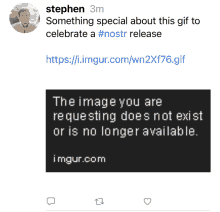 a screenshot of a tweet by stephen 3m with a picture of a man