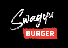 a logo for a burger called swagyu burger