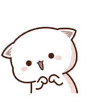 a cartoon drawing of a cat with a bow tie on