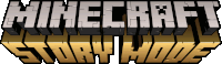 a logo for a video game called minecraft