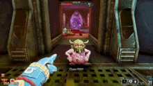 a screenshot of a video game that says chaos filth on the screen