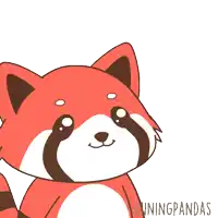 a cartoon of a fox holding a cup of coffee that says oh look it 's coffee o 'clock