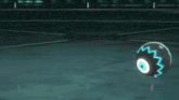 a ball with a lightning bolt on it