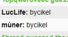 a screenshot of a text message with luclife bycikel and muner bycikel