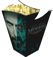 a popcorn bucket for a movie called morbidus