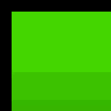 a green screen with a black border is being used as a background .