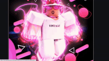 a picture of a roblox character wearing a vintage t-shirt