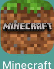 an app icon for minecraft with a picture of a block of dirt