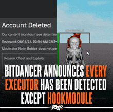 bitdancer announces every executor has been detected except hookmodules