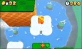 a video game is being played on a nintendo ds
