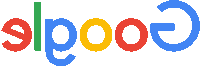 a google logo with a rainbow colored circle around it