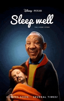 a poster for disney pixar 's sleep well